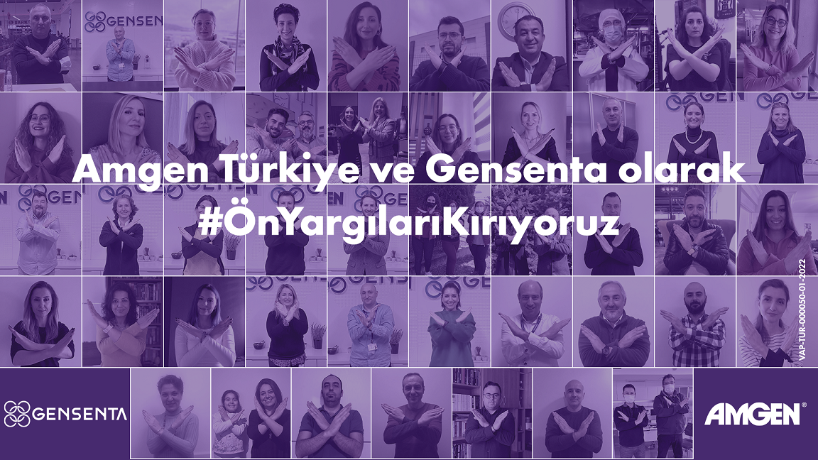 Amgen Türkiye ve Gensenta Yalnızca Dünya Kadınlar Günü’nde değil, Her gün “Ön Yargıları Kırıyor”
