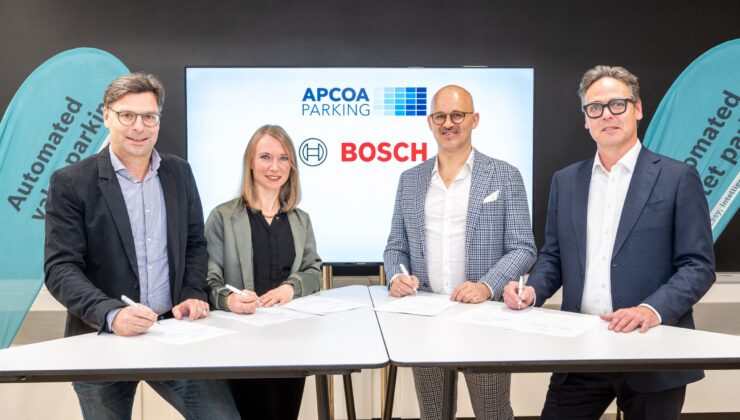 Bosch ve APCOA, Almanya’daki otoparklarda otonom vale park teknolojisi sağlayacak