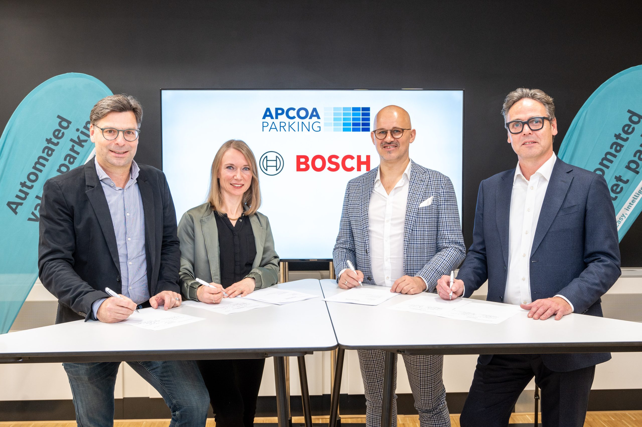 Bosch ve APCOA, Almanya’daki otoparklarda otonom vale park teknolojisi sağlayacak