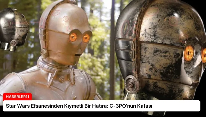 Star Wars Efsanesinden Kıymetli Bir Hatıra: C-3PO’nun Kafası