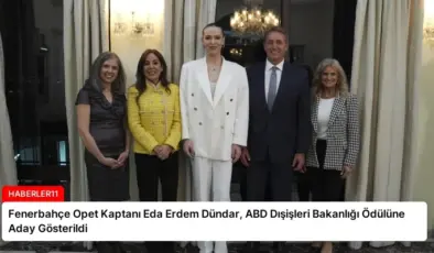 Fenerbahçe Opet Kaptanı Eda Erdem Dündar, ABD Dışişleri Bakanlığı Ödülüne Aday Gösterildi