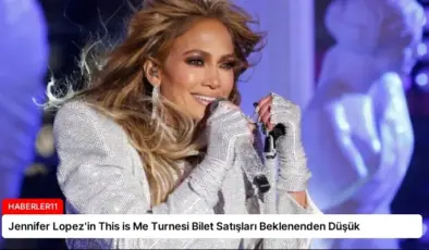 Jennifer Lopez’in This is Me Turnesi Bilet Satışları Beklenenden Düşük