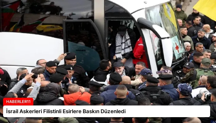 İsrail Askerleri Filistinli Esirlere Baskın Düzenledi