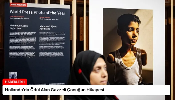 Hollanda’da Ödül Alan Gazzeli Çocuğun Hikayesi