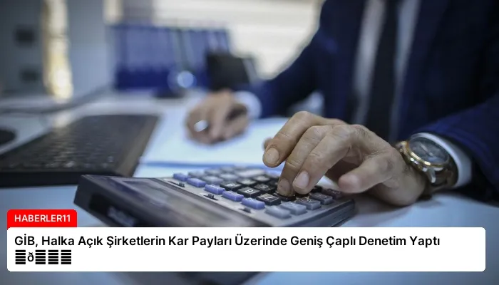 GİB, Halka Açık Şirketlerin Kar Payları Üzerinde Geniş Çaplı Denetim Yaptı ⏬👇