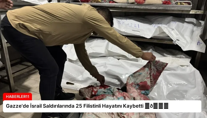 Gazze’de İsrail Saldırılarında 25 Filistinli Hayatını Kaybetti ⏬👇