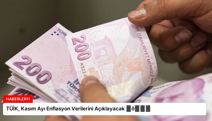 TÜİK, Kasım Ayı Enflasyon Verilerini Açıklayacak ⏬👇