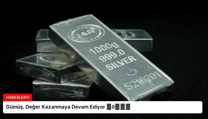 Gümüş, Değer Kazanmaya Devam Ediyor ⏬👇