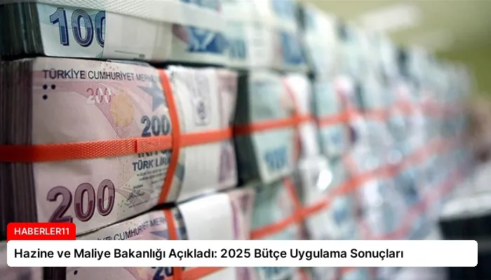 Hazine ve Maliye Bakanlığı Açıkladı: 2025 Bütçe Uygulama Sonuçları