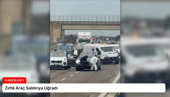 Zırhlı Araç Saldırıya Uğradı