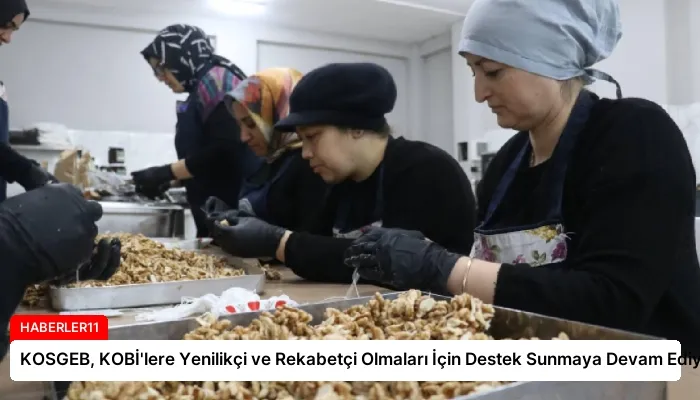 KOSGEB, KOBİ’lere Yenilikçi ve Rekabetçi Olmaları İçin Destek Sunmaya Devam Ediyor