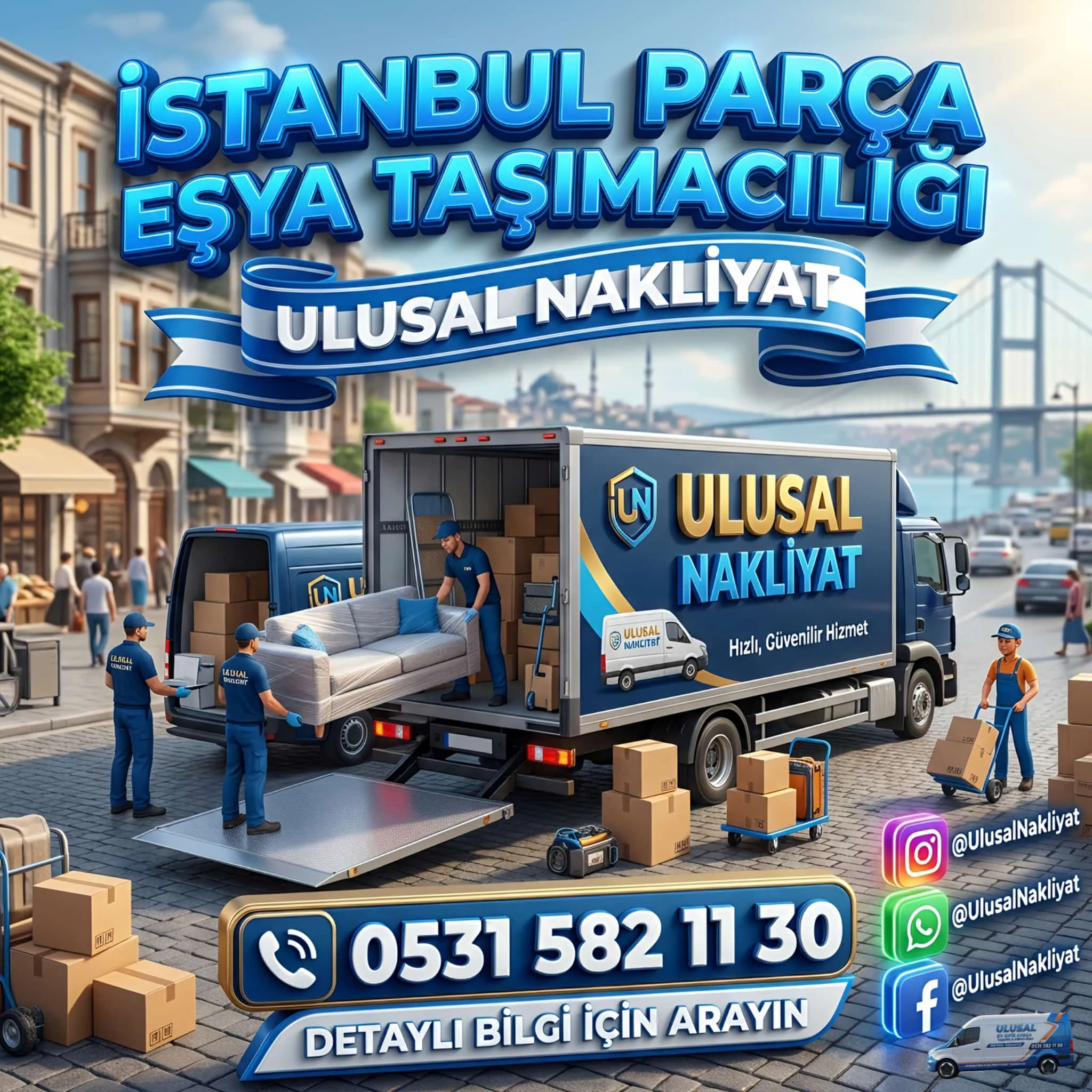 İstanbul Ev Eşyası Nakliyat: Ulusal Evden Eve Nakliyat ile Güvenli Taşımacılık