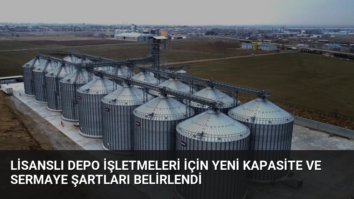 Lisanslı Depo İşletmeleri İçin Yeni Kapasite ve Sermaye Şartları Belirlendi