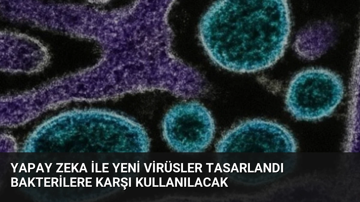 Yapay Zeka ile Yeni Virüsler Tasarlandı Bakterilere Karşı Kullanılacak